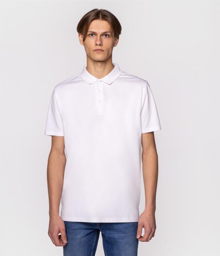 Koszulka polo ALAN 7124 WHITE