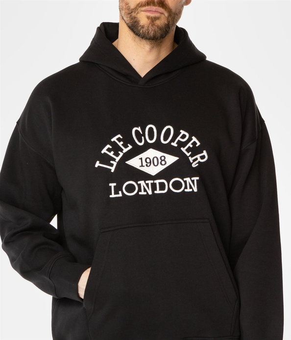 Bluza unisex z kapturem LOGO 2975 CAVIAR