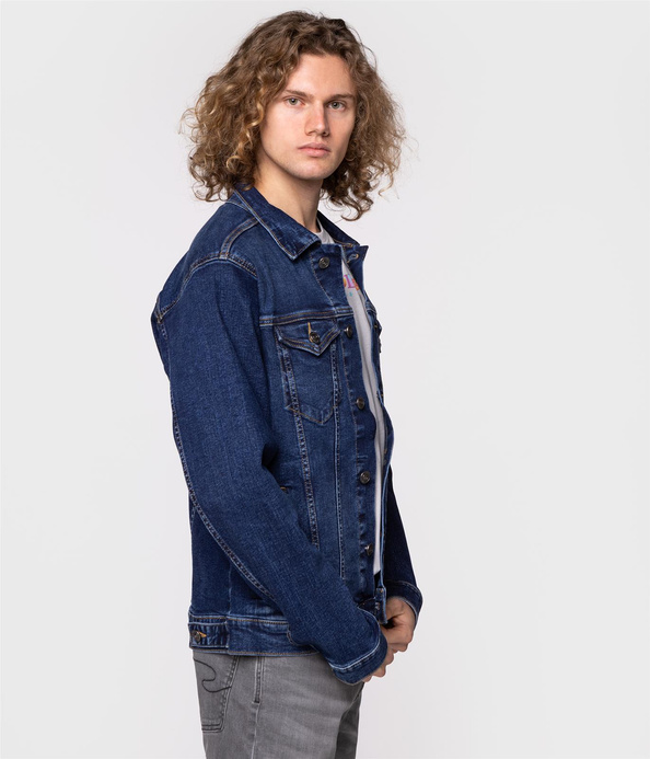 Jeansowa kurtka MAURO 1223 DARK USED