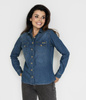 Jeansowa koszula damska JANET 2499 DARK USED