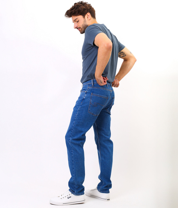 Jeansy męskie tapered ARTUR SEVRAN STONE