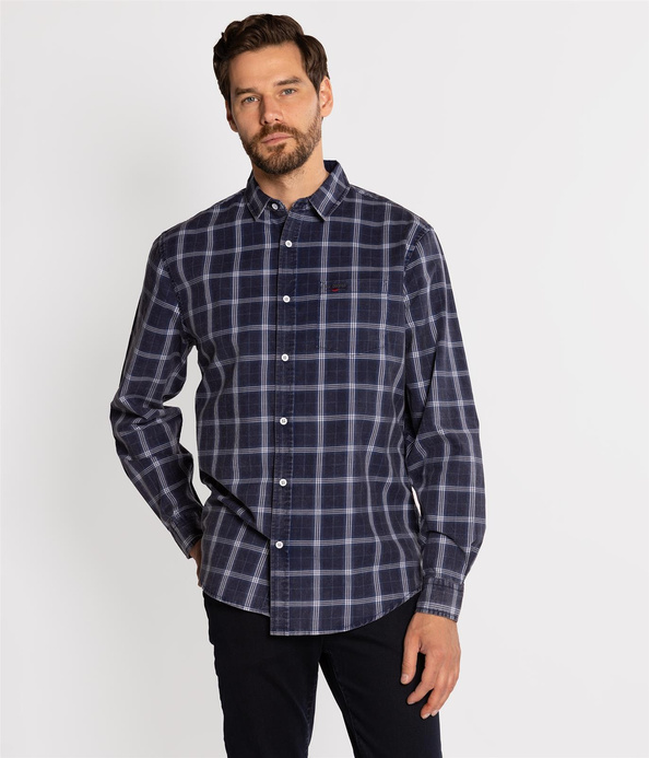 Koszula męska regular MATI 8329 DRESS BLUE