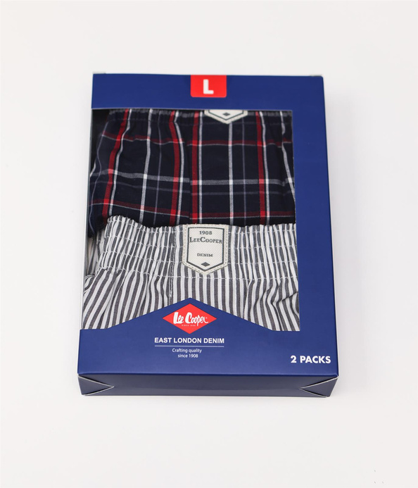 BOKSERKI M BOX28 0008 NAVY GREY