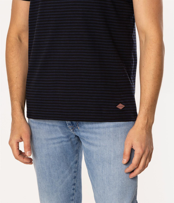 T-shirt męski HENLEY4 1160 STRIPES