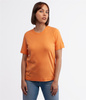 T-shirt z bawełną organiczną OLENA 4048 MUSKMELON