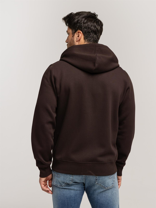 Bluza rozpinana z kapturem ALBANO 3010 CHOCOLATE TORTE