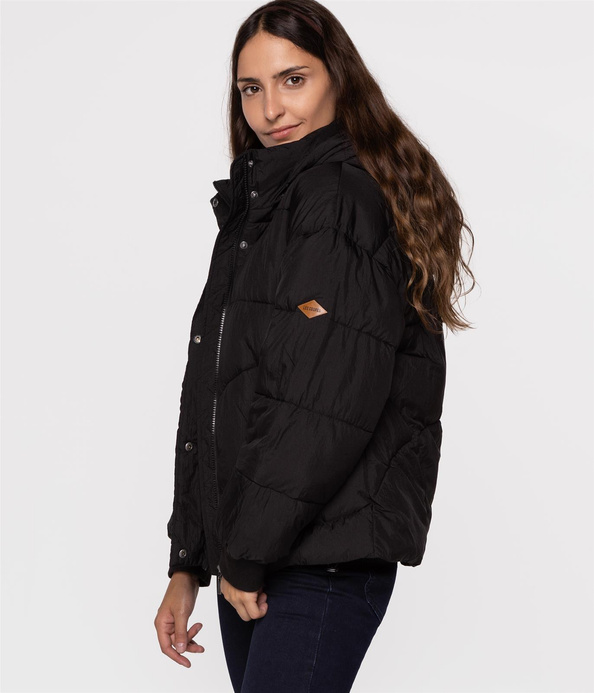 Kurtka z kapturem LUCIA 4100 BLACK