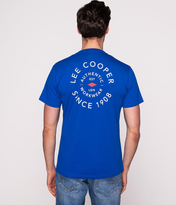 T-shirt z nadrukiem na plecach BRAND4 2800 UNION JACK