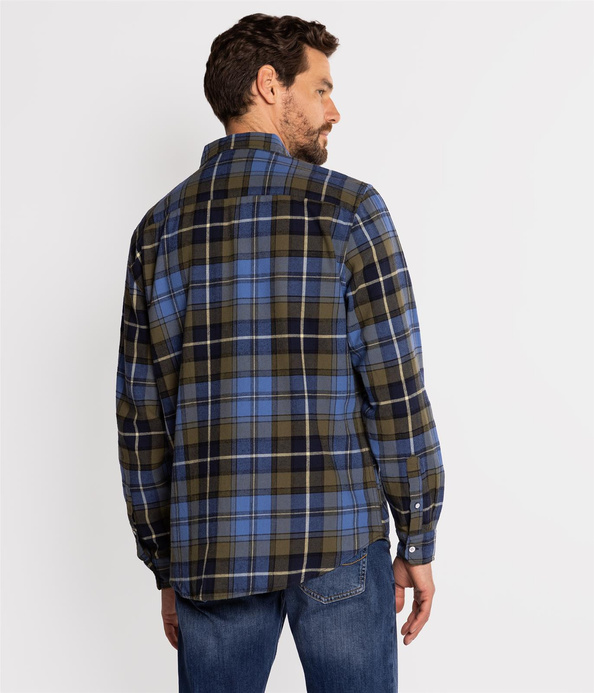 Koszula męska regular JENS 8346 DARK FOREST