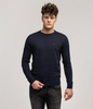 Sweter z bawełny organicznej ANDY ORGANIC NAVY