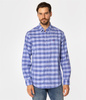 Koszula regular w kratę WILL 9316 BLUE