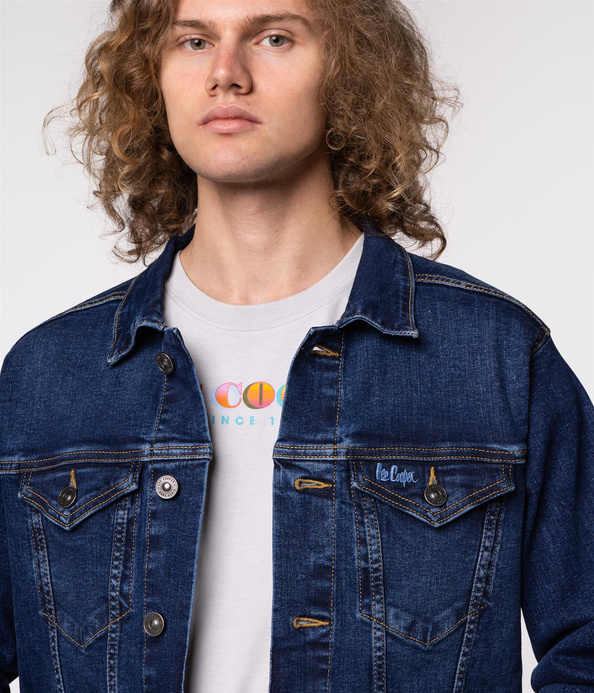 Jeansowa kurtka MAURO 1223 DARK USED