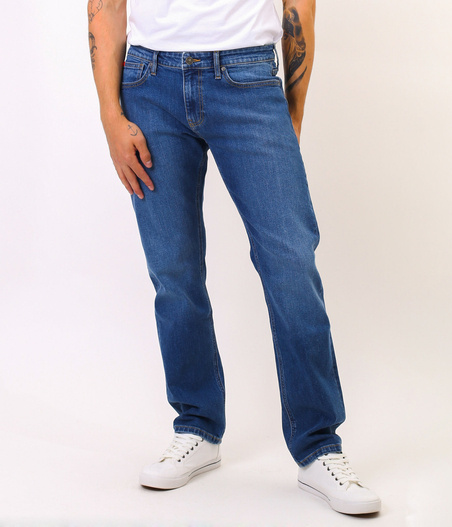 Jeansy męskie tapered LC7506 1780 BRUSHED USED