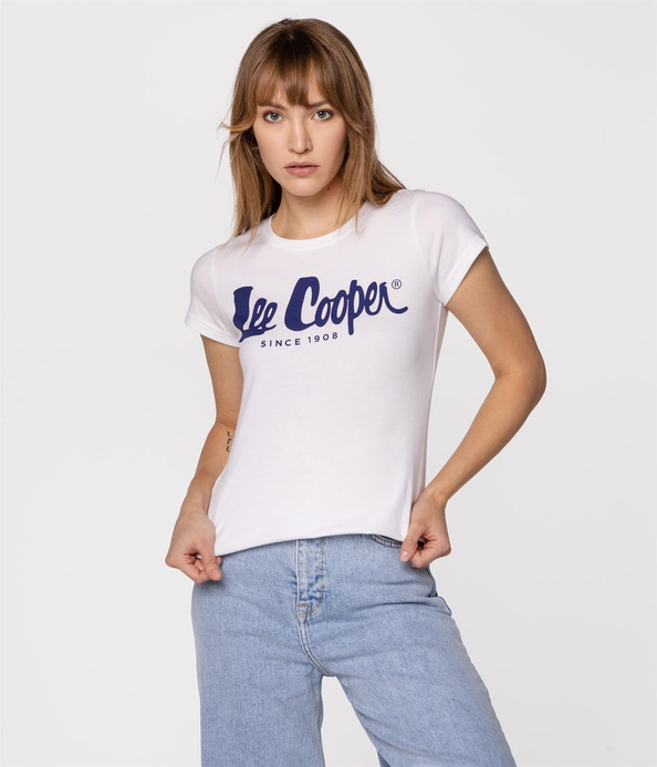 T-shirt regular LOGAN3 3030 WHITE NAVY