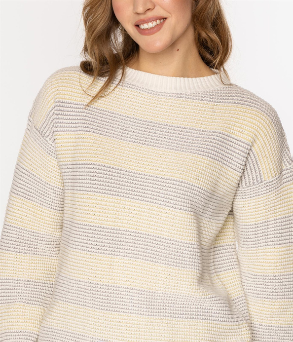 Sweter damski oversize DELA 5919 HAY