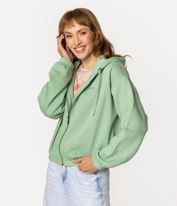 Bluza damska oversize TANYA 5606 CAMEO GREEN
