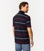 Koszulka polo męska w paski TORRIAN 5057 NAVY