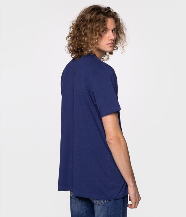 T-shirt z nadrukiem BRAND6 6010 MEDIEVAL BLUE