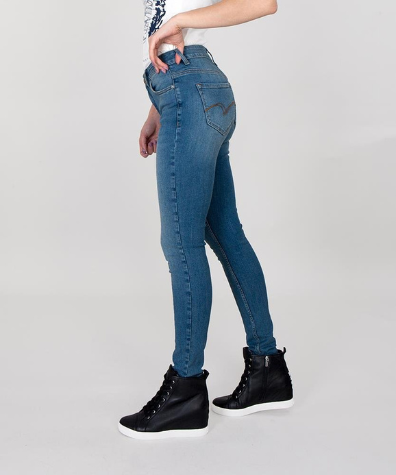 Jeansy damskie Skinny SCARLET 2050 STONE USED