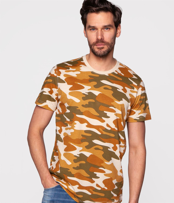 T-shirt regular w moro CAMOUFLAGE 5020 WARM SAND