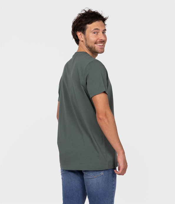 T-shirt z logo HERO7 FADE 6005 DARK FOREST