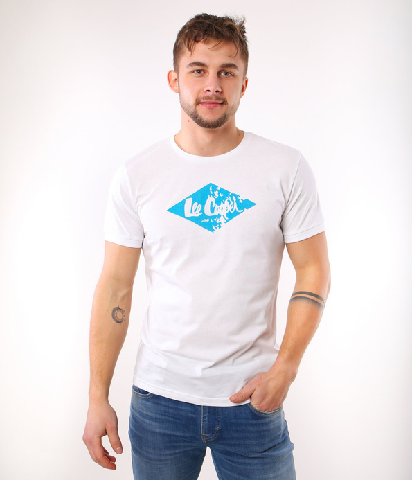 T-shirt unisex z logo UNI LOGO SCRIPT2 2020 WHITE