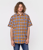 Koszula slim w kratkę WALTER2 9107 TANGERINE