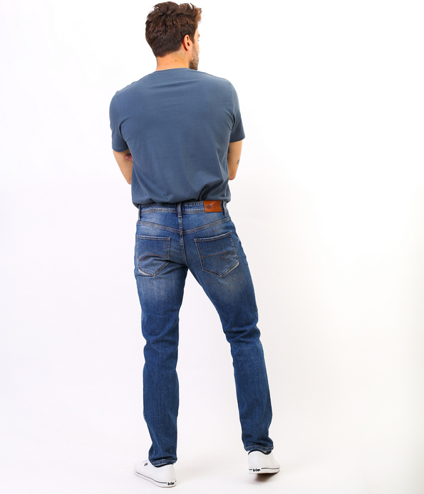 Jeansy męskie slim JAMES 2506 DESTROYED