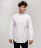 Koszula męska comfort z długim rękawem NEW TENBY 01ZG WHITE