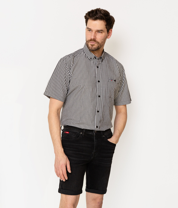 Bermudy męskie regular DUST 8169 BLACK USED