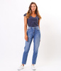 Jeansy damskie Mom Jeans EMMA 0505 STONE USED
