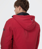 Kurtka z kapturem czerwona FIGARO 9039 RED