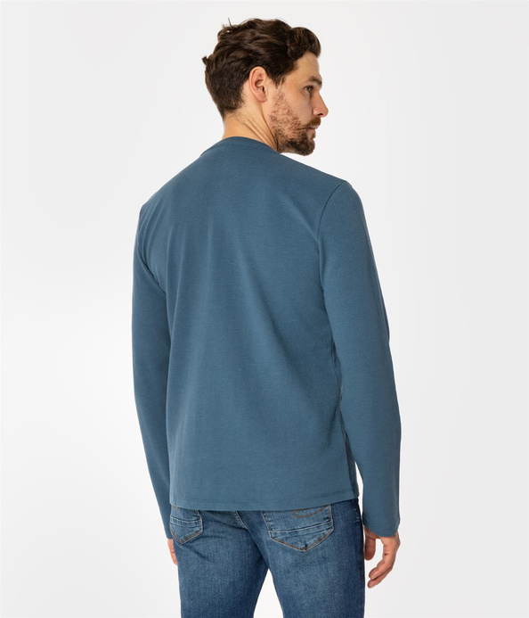 Longsleeve męski LARE 6040 INDIAL TEAL