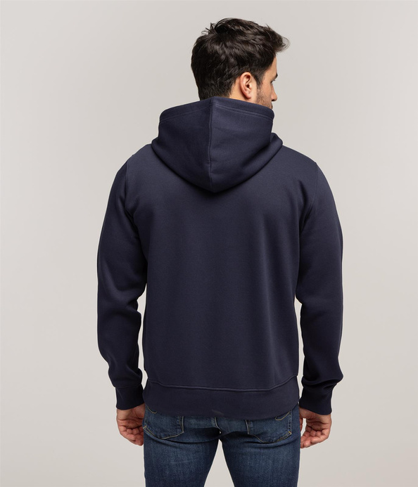 Bluza rozpinana z kapturem HEFF 5153 DRESS BLUE