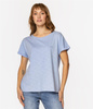 T-shirt damski z wiskozą LYDIA 8317 WINDSURFER