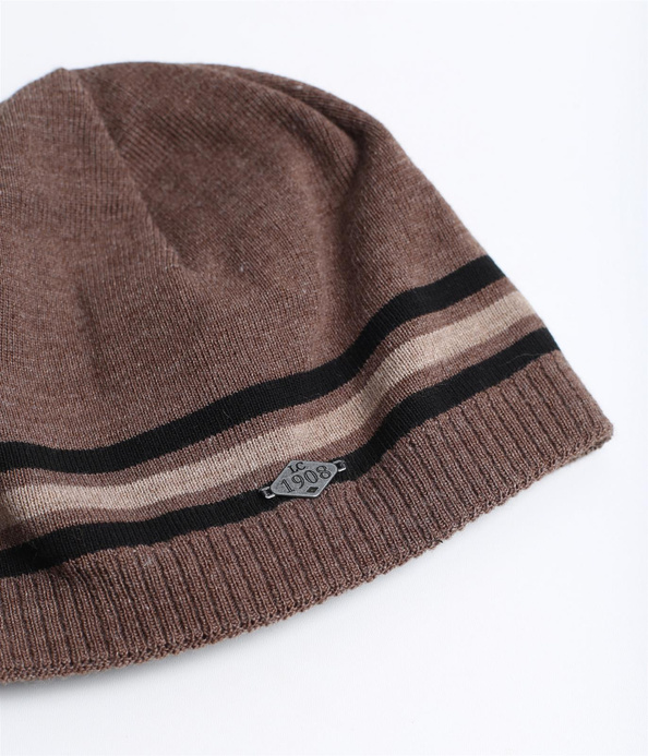 Czapka męska 2217 BROWN