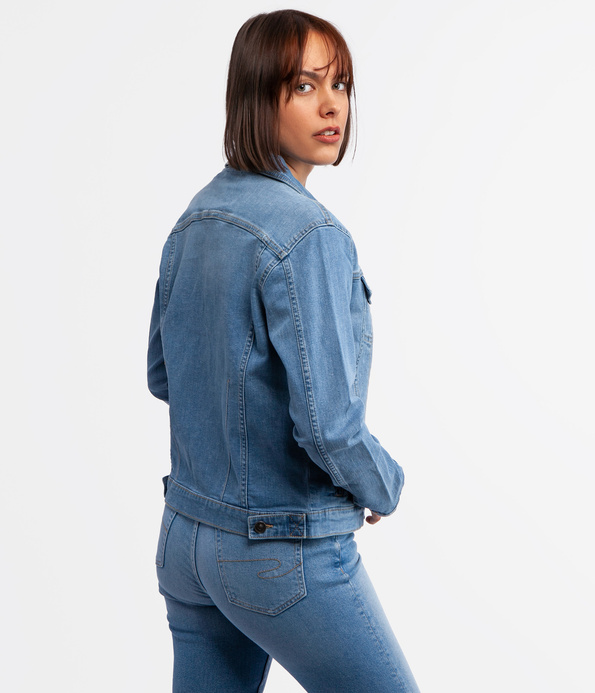 Jeansowa kurtka FABIA 1570 LIGHT BRUSHED