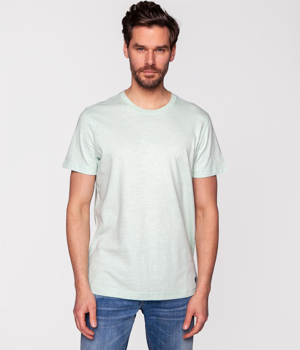 Melanżowy t-shirt z lnem TEO 6007 SPRAY