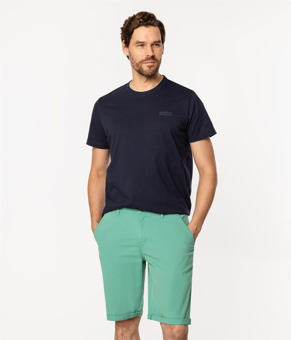 Bermudy męskie regular MATT 9802 WATER GARDEN