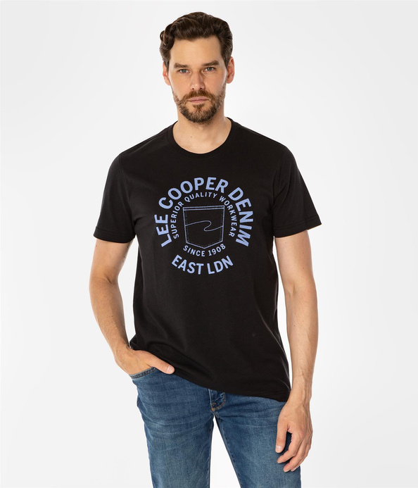 T-shirt męski z nadrukiem SUPERIOR 1016 CAVIAR