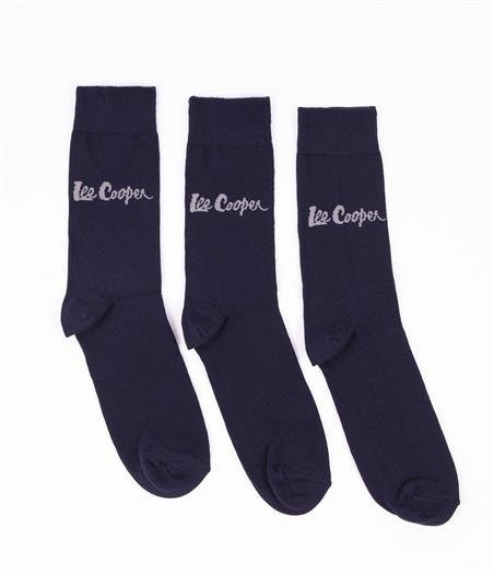 Skarpety za kostkę granatowe 3-pak ANKSOCKS 0726 NAVY