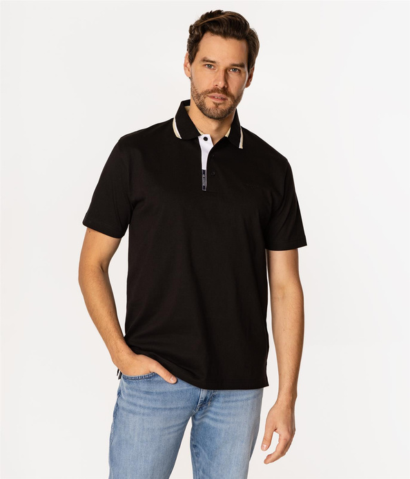 Koszulka polo męska RONNIE 4100 BLACK