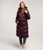 Puchowa kurtka LAURA 7030 WINE