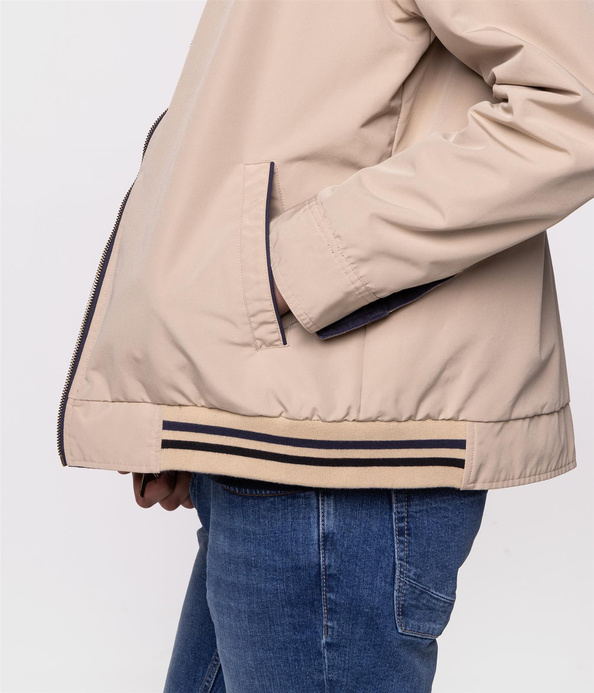 Dwustronna kurtka bomberka DYLAN 5100 SAFARI