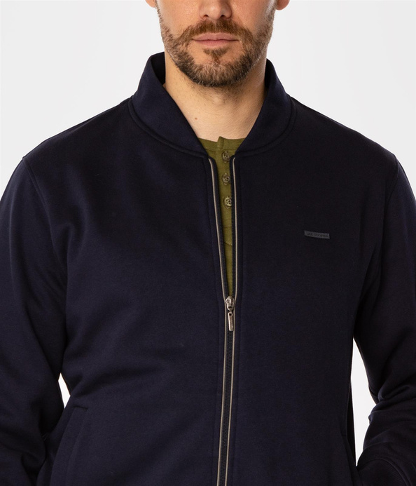 Rozpinana bluza męska ANTON 4315 NAVY BLAZER