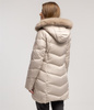 Puchowa kurtka CLIVIA3 8020 BEIGE