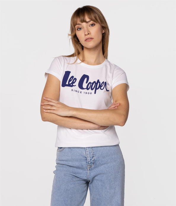 T-shirt regular LOGAN3 3030 WHITE NAVY