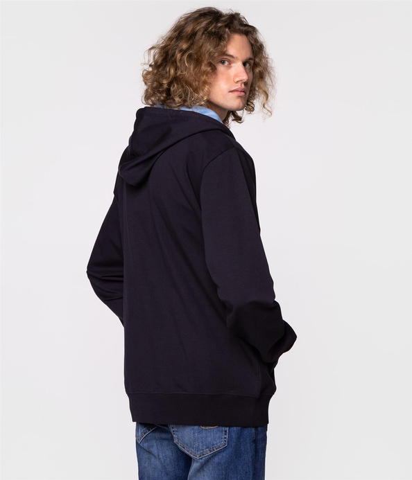 Rozpinana bluza męska z kapturem EVAN 4202 NAVY