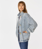 Kurtka jeansowa oversize AMELIA 1119 BRUSHED USED