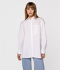 Koszula oversize LAURA 1060 WHITE